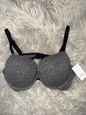 Auden Charcoal Heather Molded T-Shirt Bra